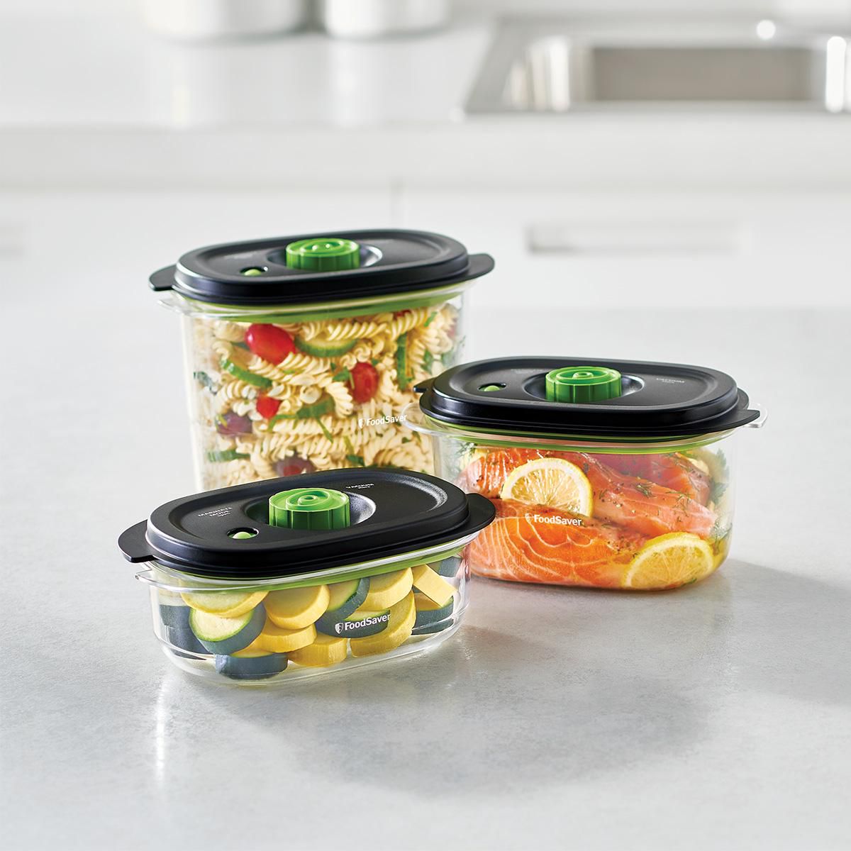 FOODSAVER Lot de 2 rouleaux d'emballage sous vide pour aliments - 27,9 cm x  4,8 m - Pour créer une longueur de sac personnalisée - Cuisson sous vide,  très résistants, sans BPA