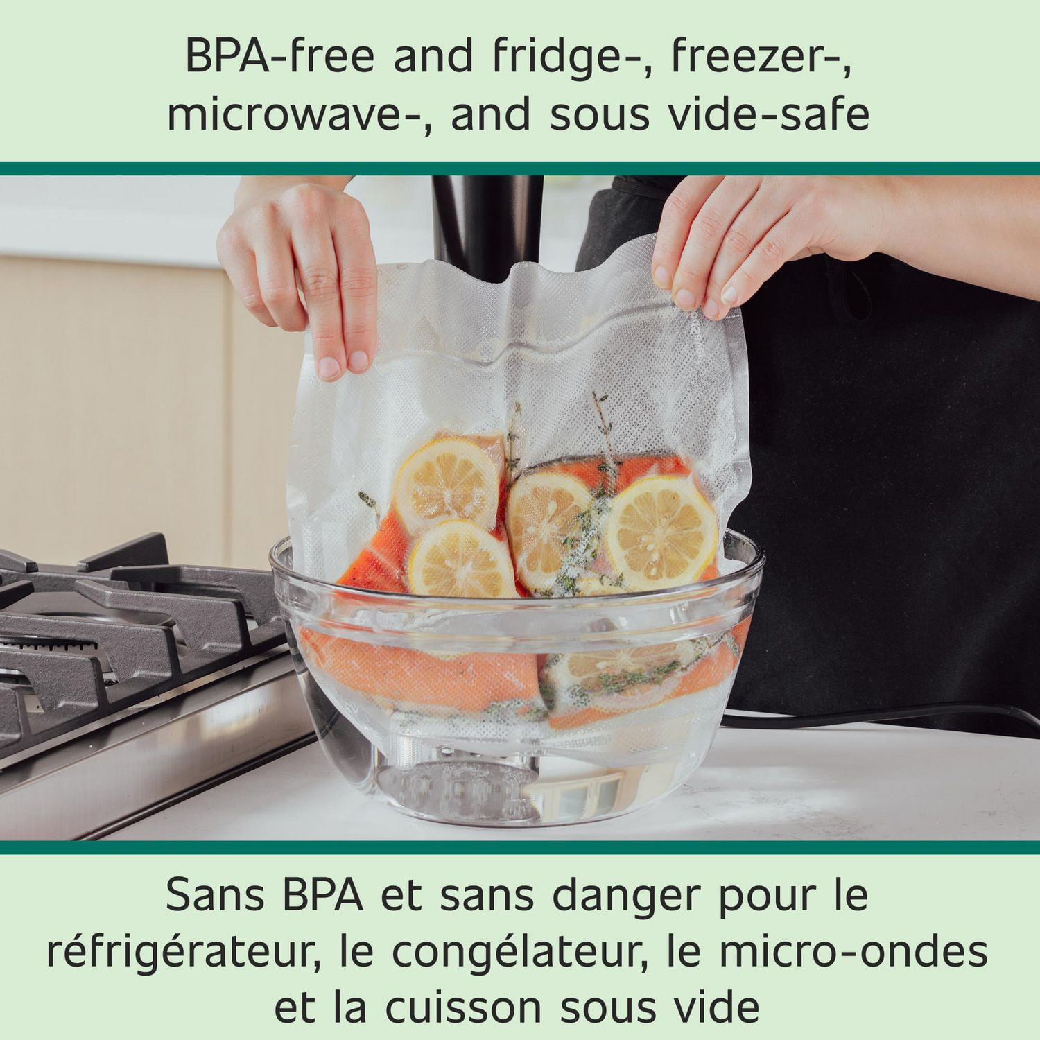 sous vide in foodsaver bags