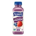 thumbnail image 1 of Naked® Double Berry Protein Smoothie, 450 mL Bottle, 1 of 7