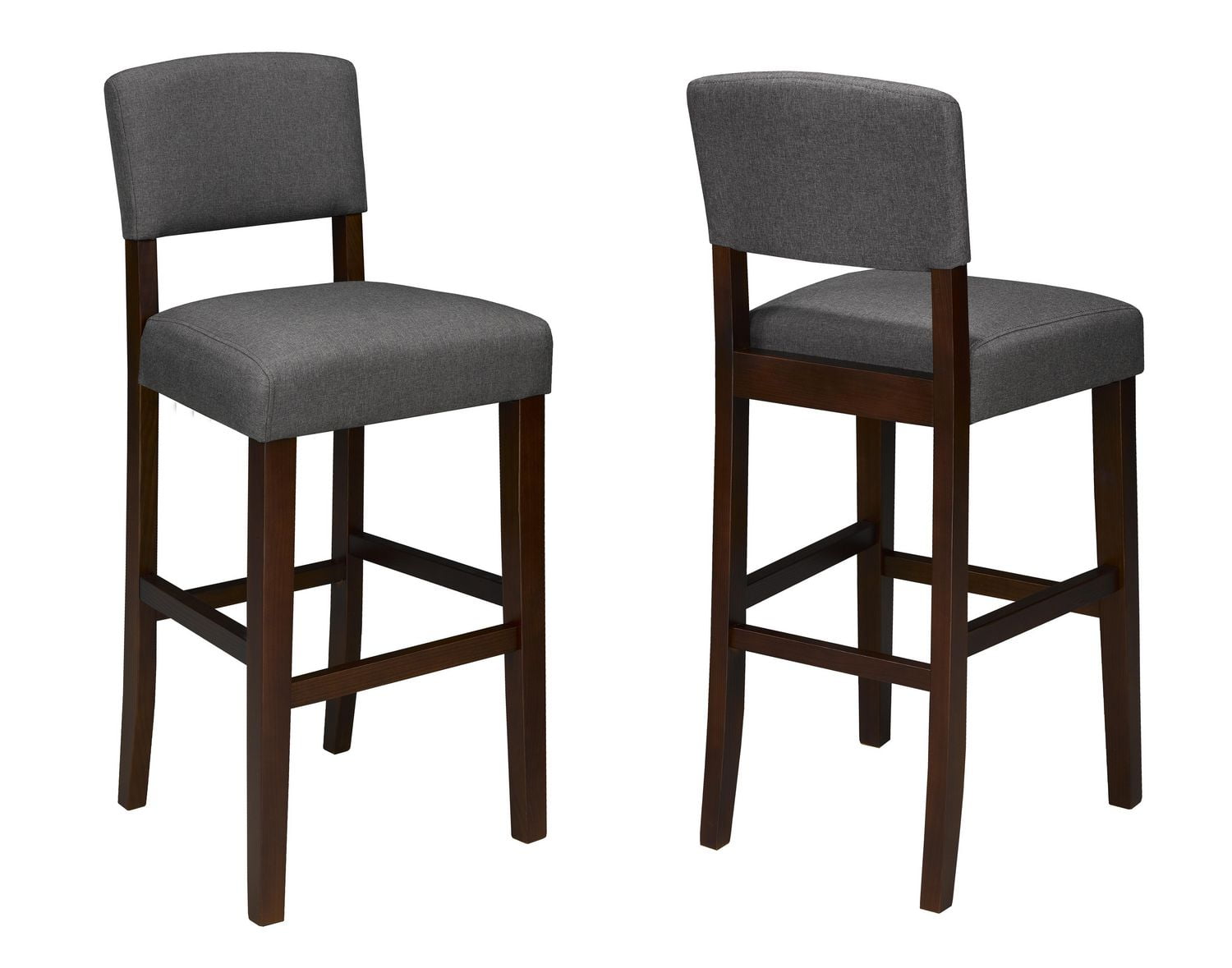 29 Bar Stool Set Of 2 Grey Canada 29 Bar Stool Set Of 2 Grey Image 1 Zoomed