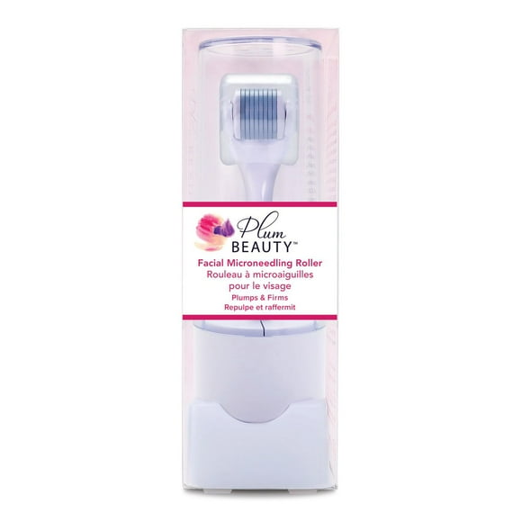 Plum Beauty Rouleau à Microaiguilles pour le Visage Repulpe et raffermit