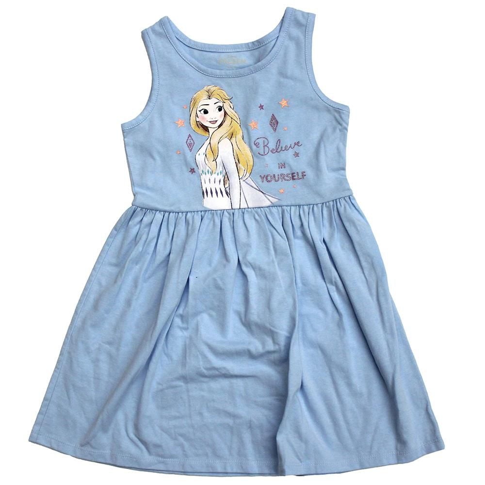 Robe d'été Frozen pour fille.
