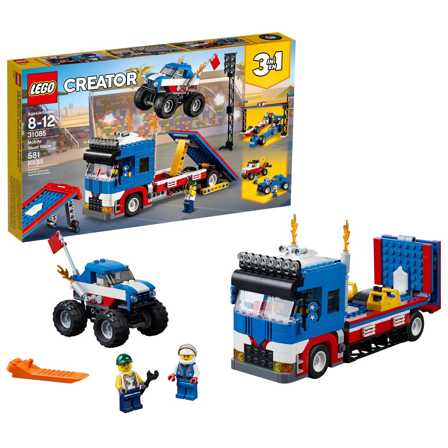 lego creator vehicle transporter