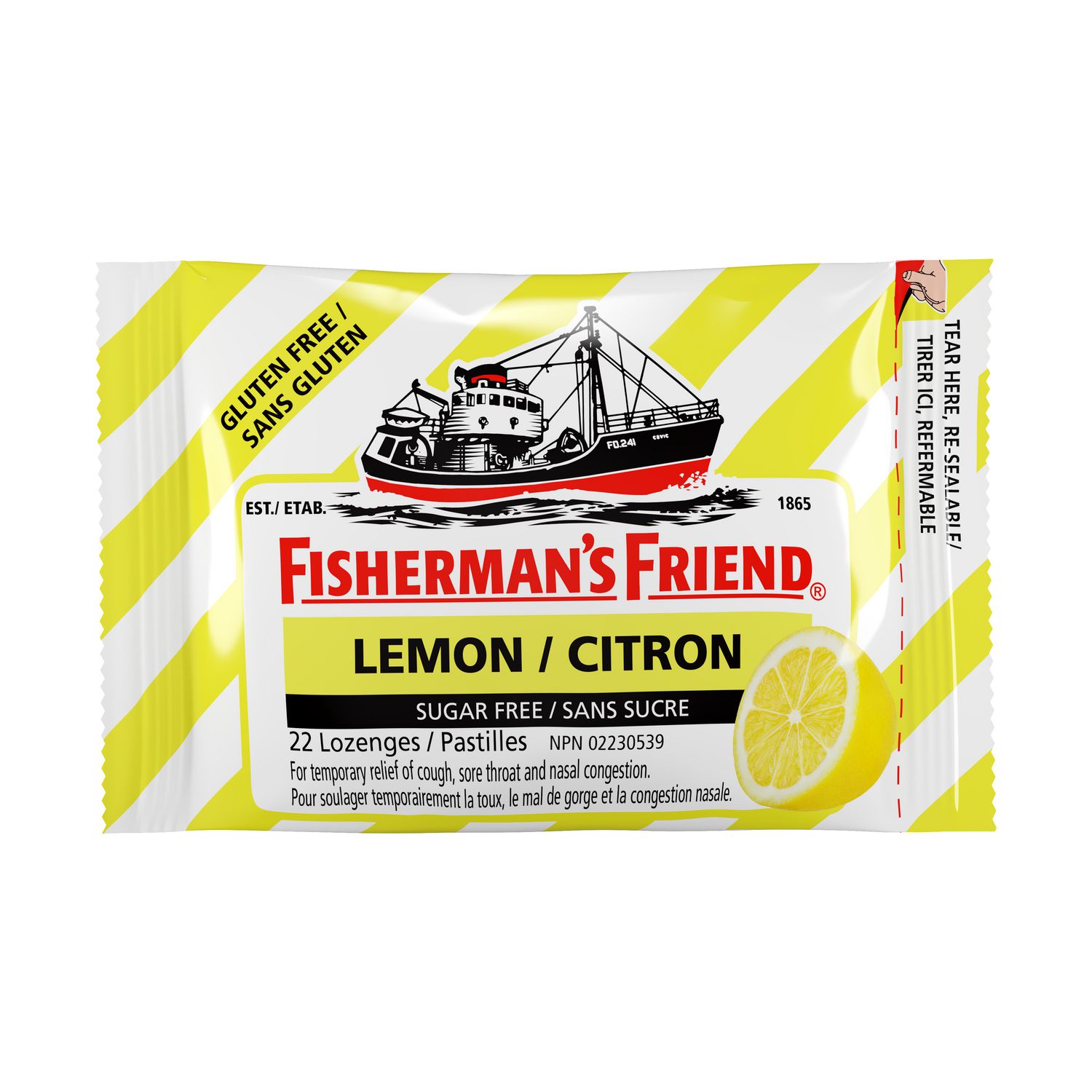 Fisherman's Friend Sucrose Free Cough Suppressant Lozenges