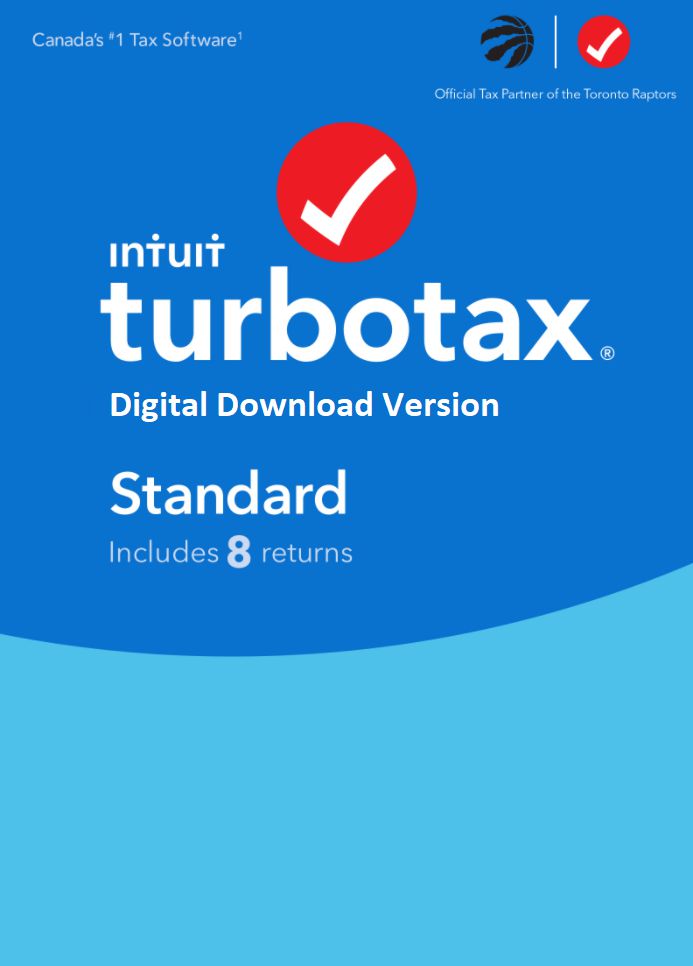 TurboTax® Standard 2021, 8 returns, English Version (Digital Download