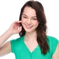 thumbnail image 4 of T-shirt henley No Boundaries pour femmes, 4 of 6
