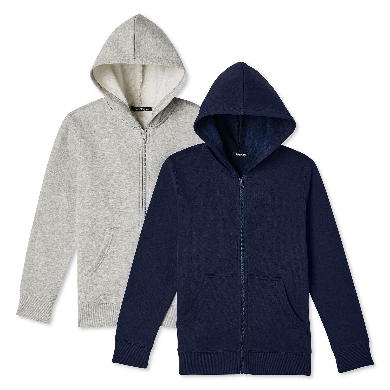 Fleece hoodie store walmart