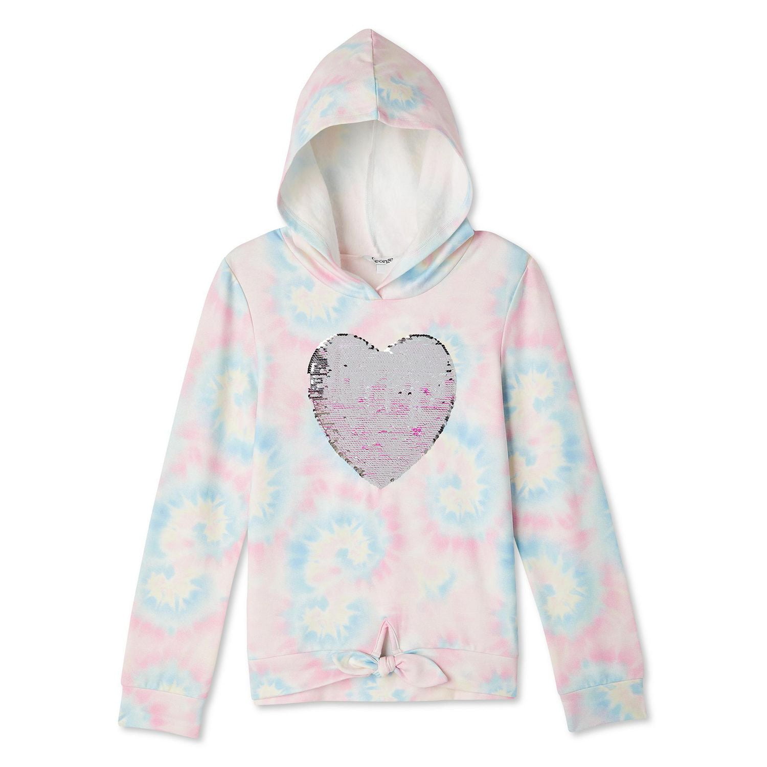 George Girls' Tie-Front Hoodie