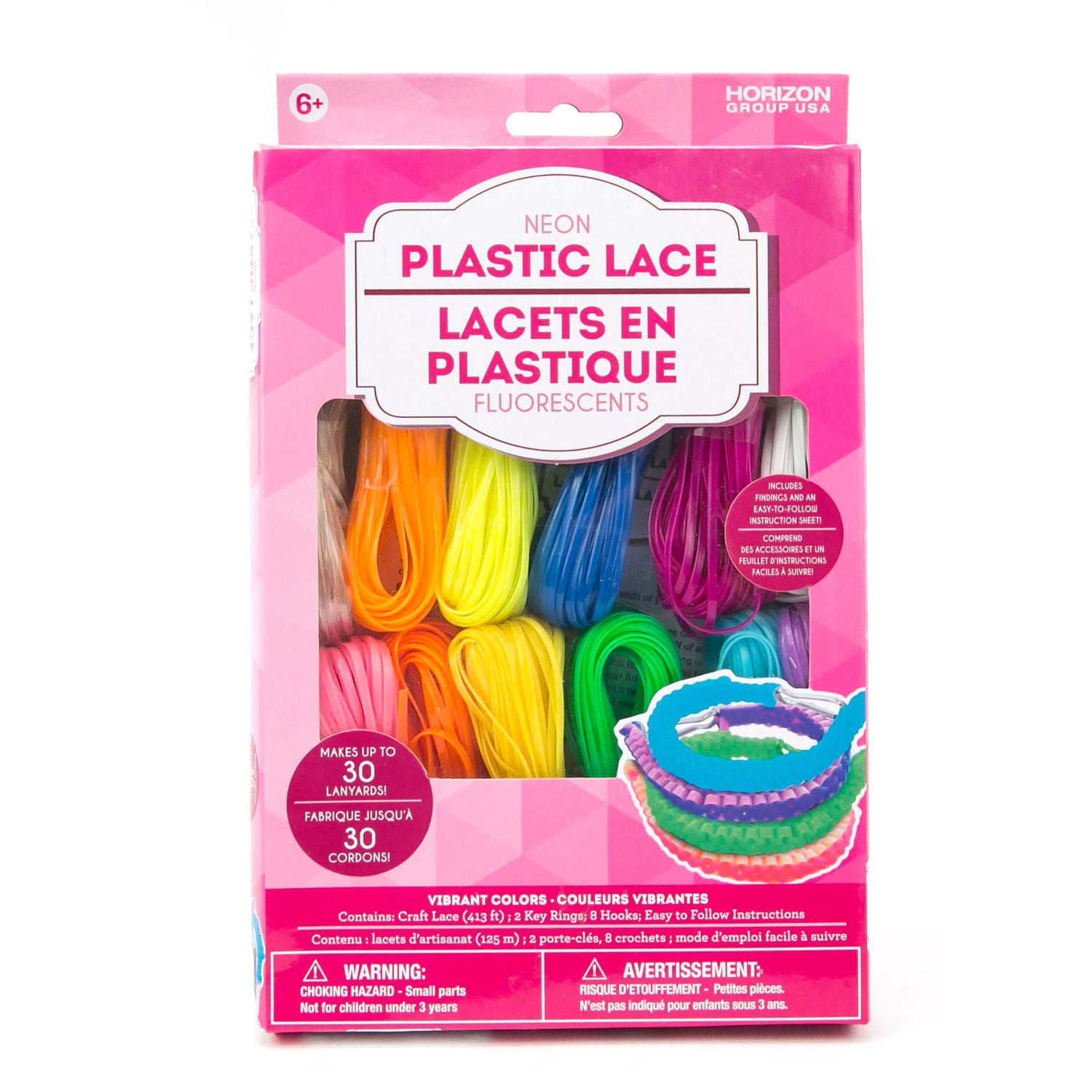 Plastic Lace, Ages 6 years and up 