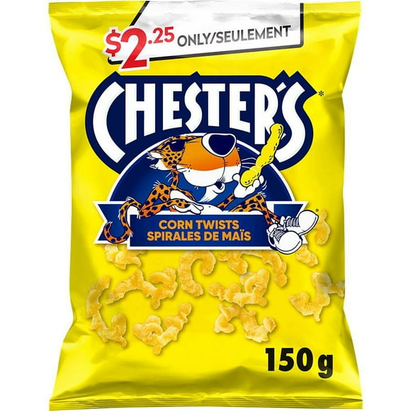 Chester's Spirales de maïs Grignotines 150g