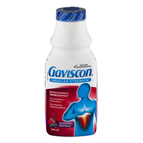 Gaviscon Regular Strength Soothing Fruit Blend Liquid