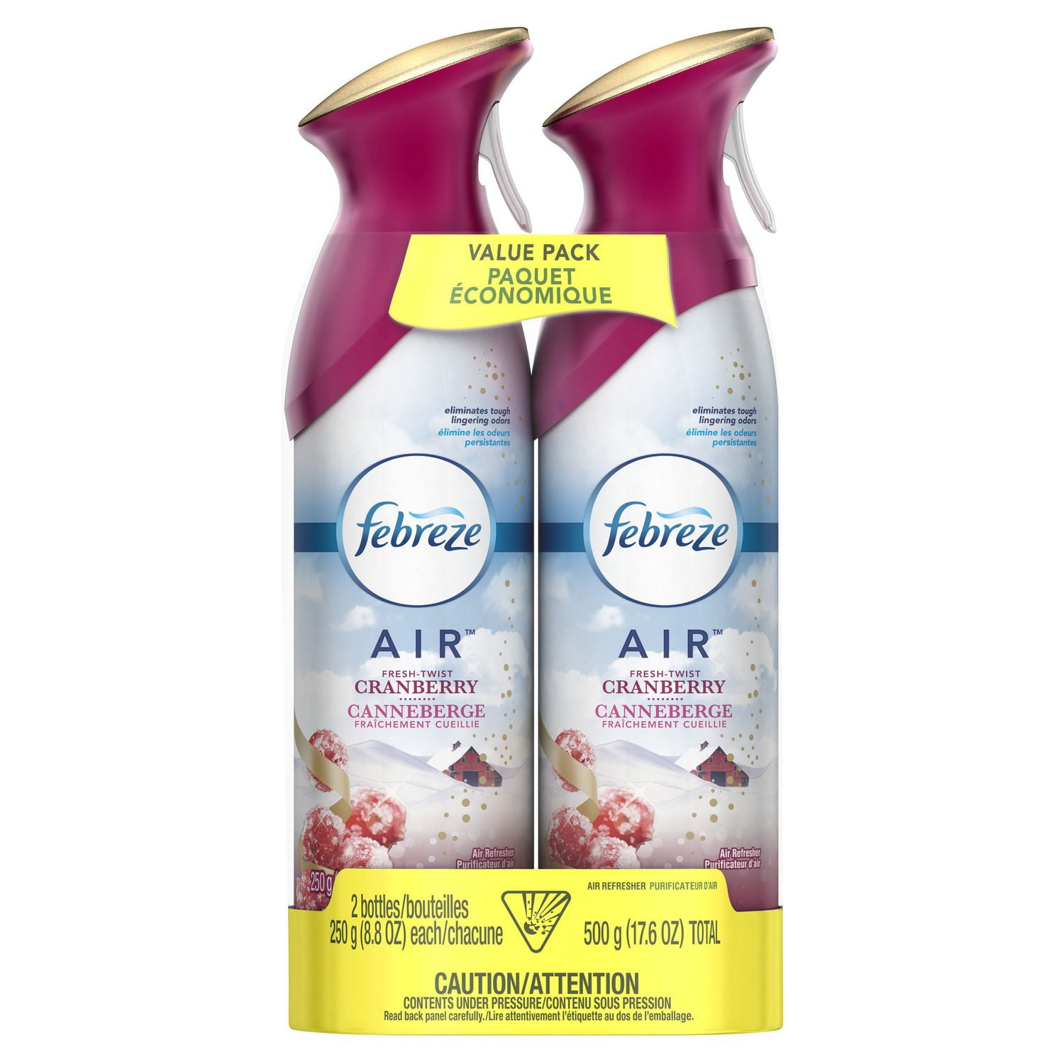 Febreze Air Freshener, 2Pack, FreshTwist Cranberry Walmart Canada