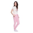 thumbnail image 2 of No Boundaries Women's Two Piece Pajama Set, 2 of 6