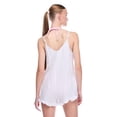 thumbnail image 3 of No Boundaries Women's Crinkled Romper Cover-Up, 3 of 6
