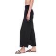 thumbnail image 2 of No Boundaries Women's Crinkled Pant Cover-Up, 2 of 6