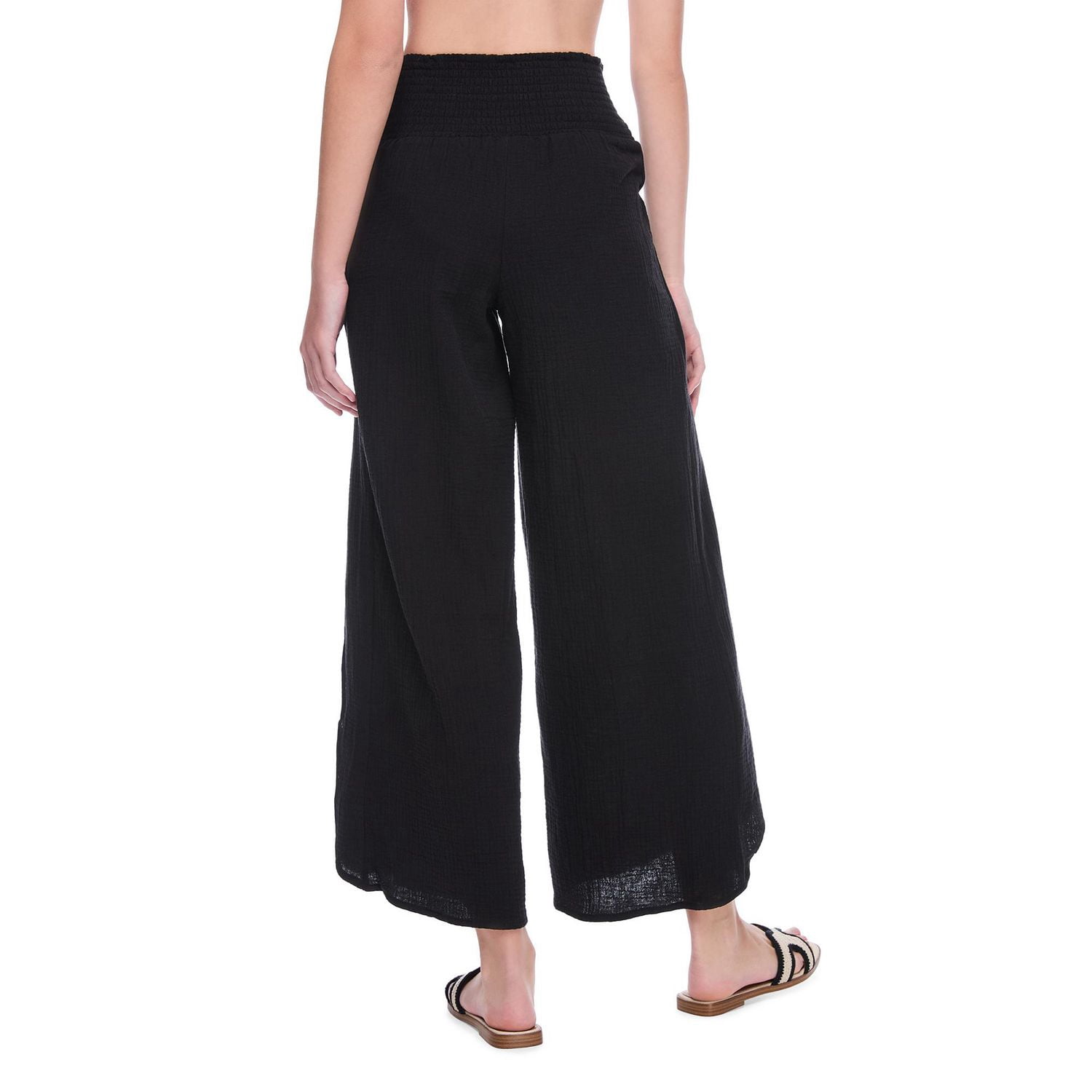 Pantalon de plage froissé No Boundaries pour femmes