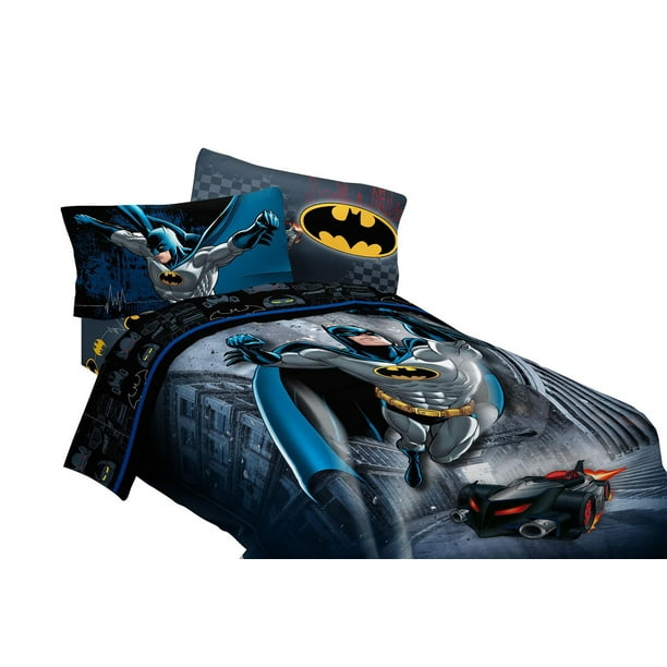 Couvre-lit pour lit à 1 place/2 places « Guardian Speed » Batman de Warner Bros.