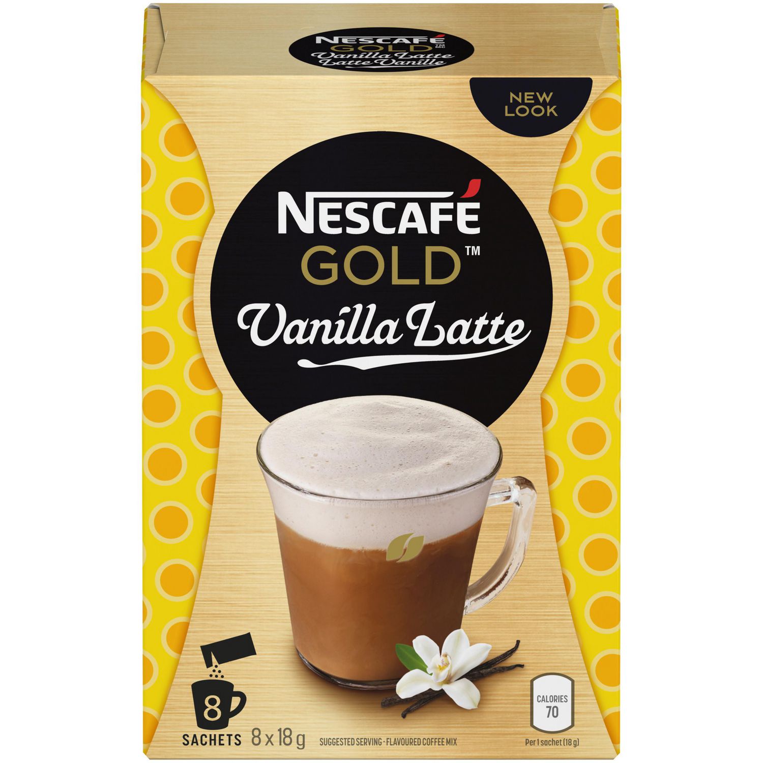 NESCAFÉ GOLD™ Vanilla Latte, Instant Coffee Sachets