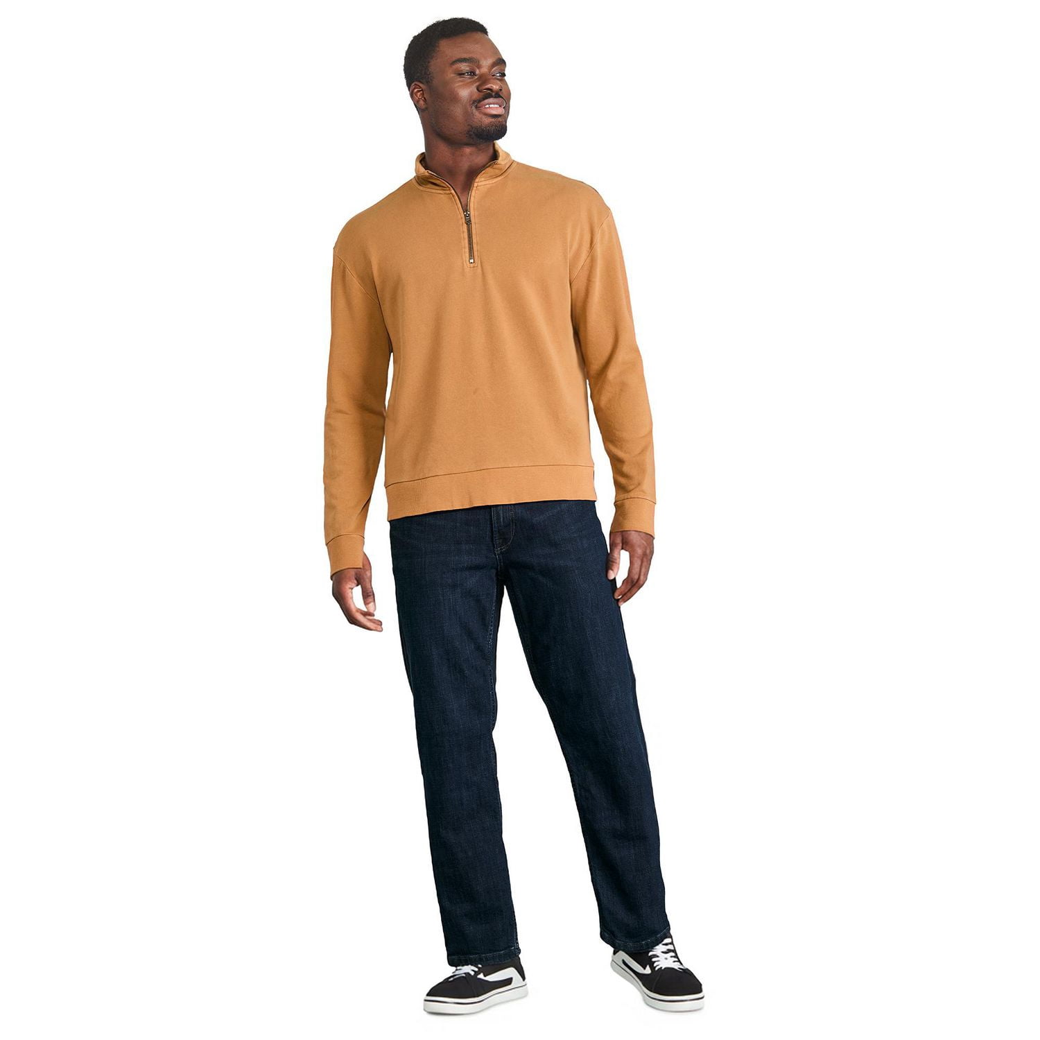 George Men's Quarter Zip Sweatshirt