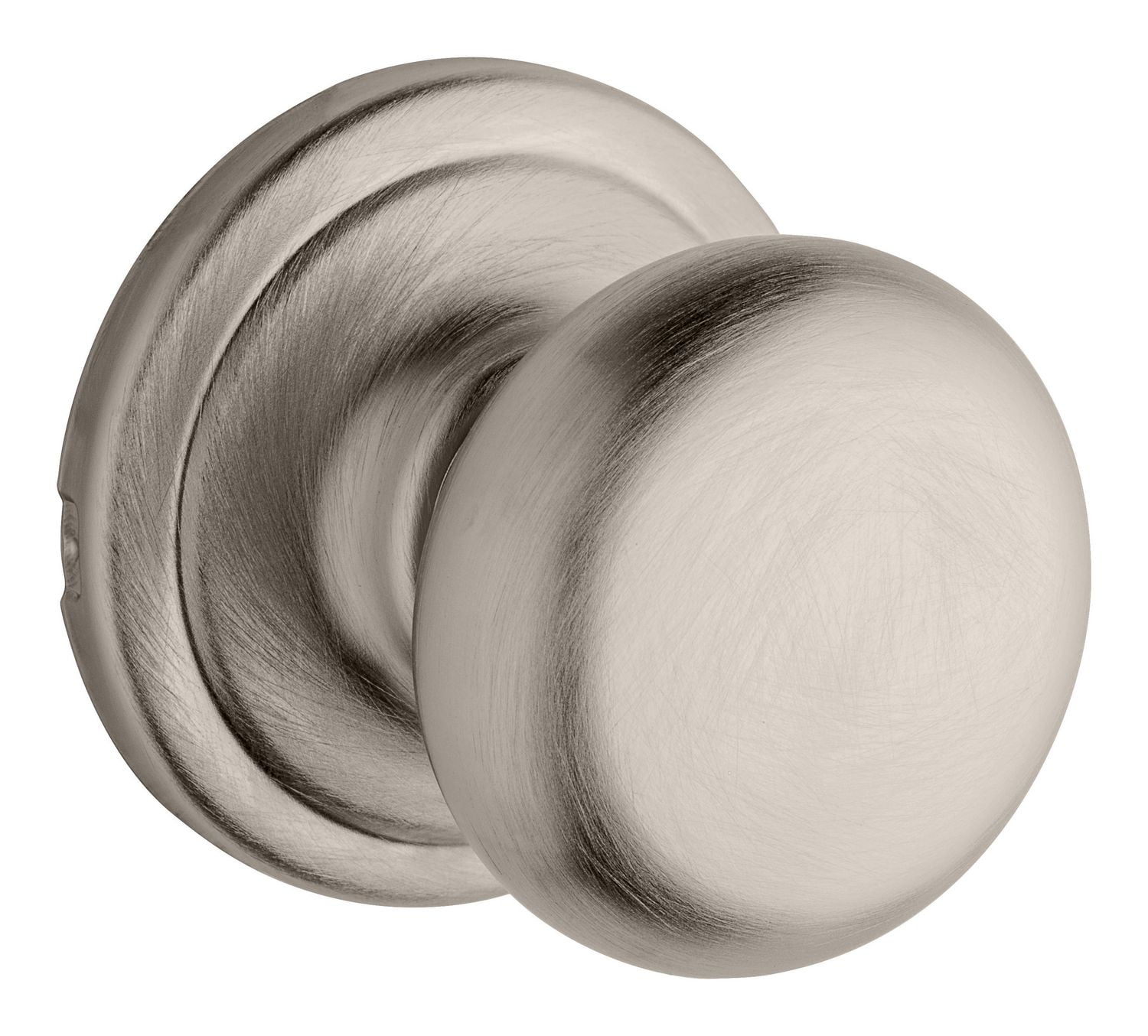 Essentials by Weiser Colonial Hall/Closet Knob in Satin Nickel