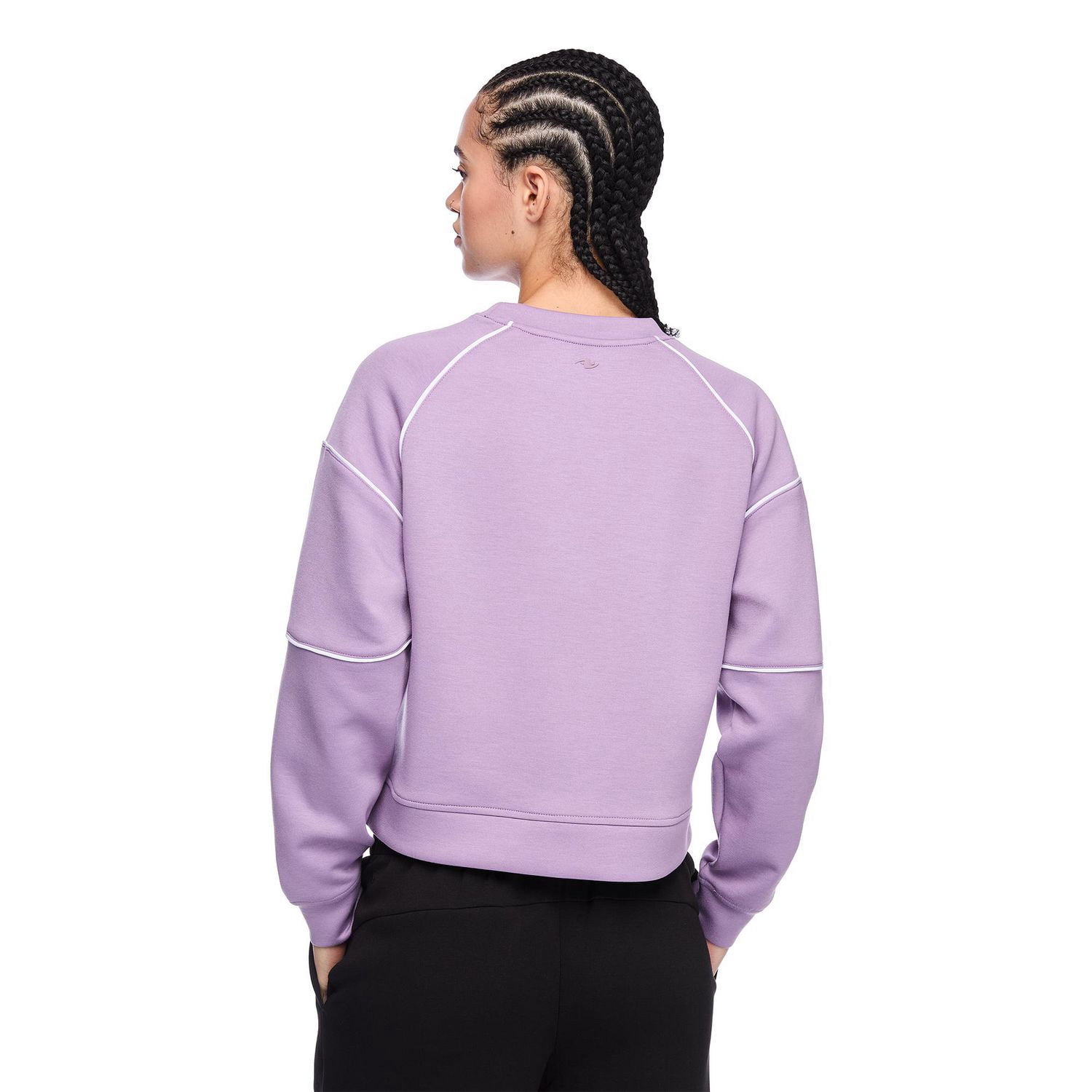 Athletic Works Women's Crew-Neck Soft Knit Pullover