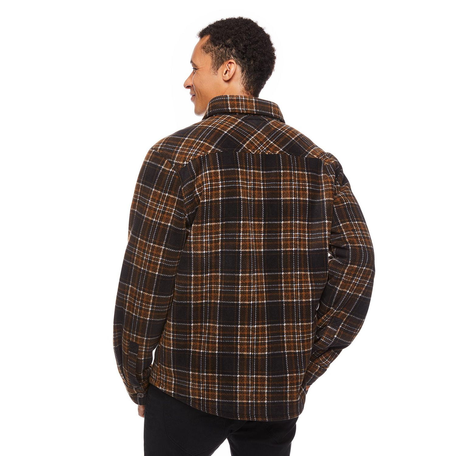 George Men's Fleece Shirt Jacket