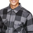 thumbnail image 4 of George Men's Flannel Shirt Jacket, 4 of 6