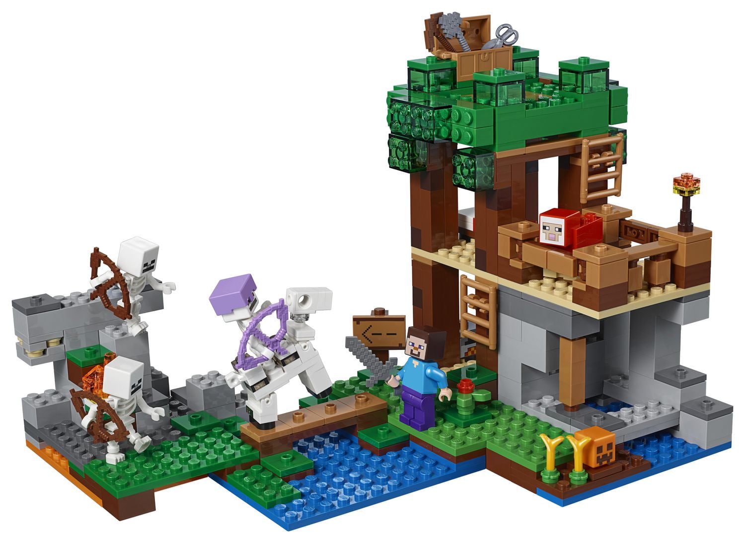 LEGO Minecraft The Skeleton Attack 21146 Walmart.ca