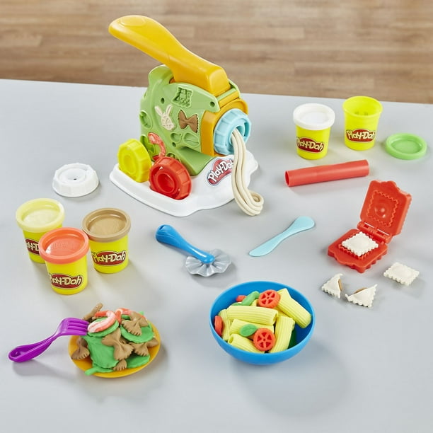 Ensemble de jeu de fête nouilles Play-Doh Créations de la cuisine, 5 pots  de pâte à modeler, multicolore, 3 ans et plus
