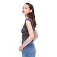 thumbnail image 2 of T-shirt henley No Boundaries pour femmes, 2 of 6