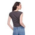 thumbnail image 3 of T-shirt henley No Boundaries pour femmes, 3 of 6