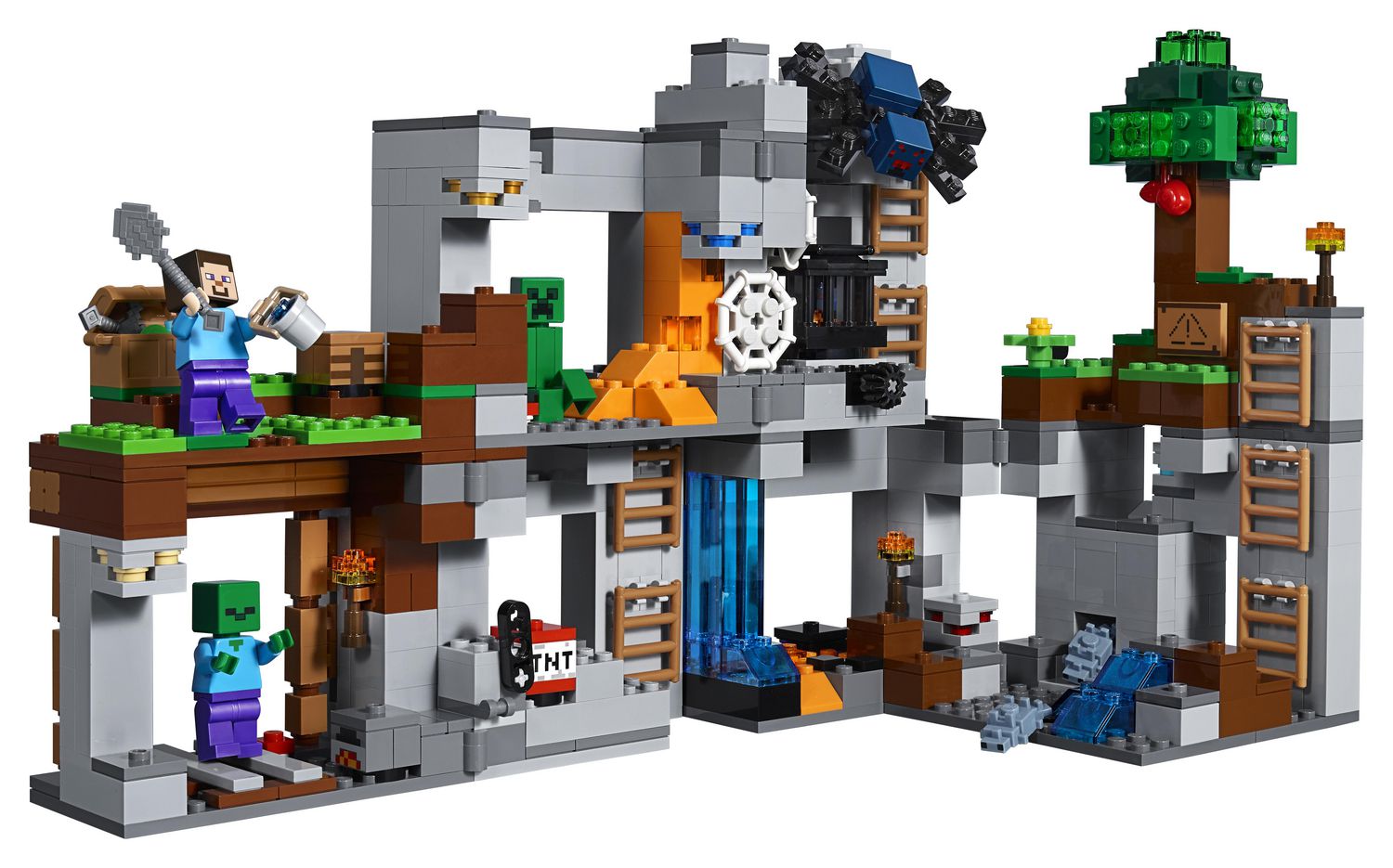 LEGO Minecraft The Bedrock Adventures 21147 Building Kit (644