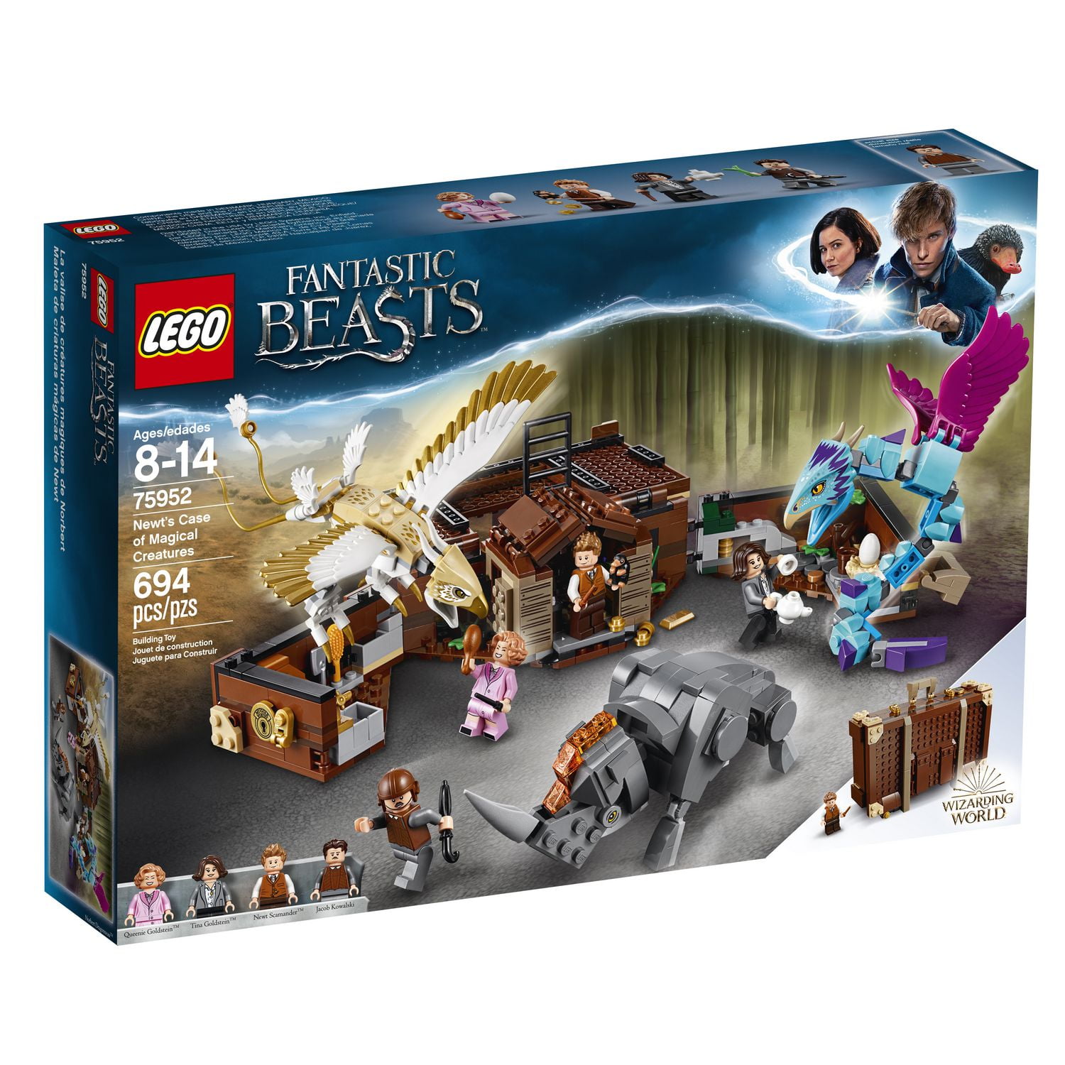 LEGO Fantastic Beasts Newt s Case of Magical Creatures 75952