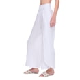 thumbnail image 2 of No Boundaries Women's Crinkled Pant Cover-Up, 2 of 6