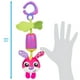 Lapin rose taquin avec sonnerie de Playgro – image 4 sur 6