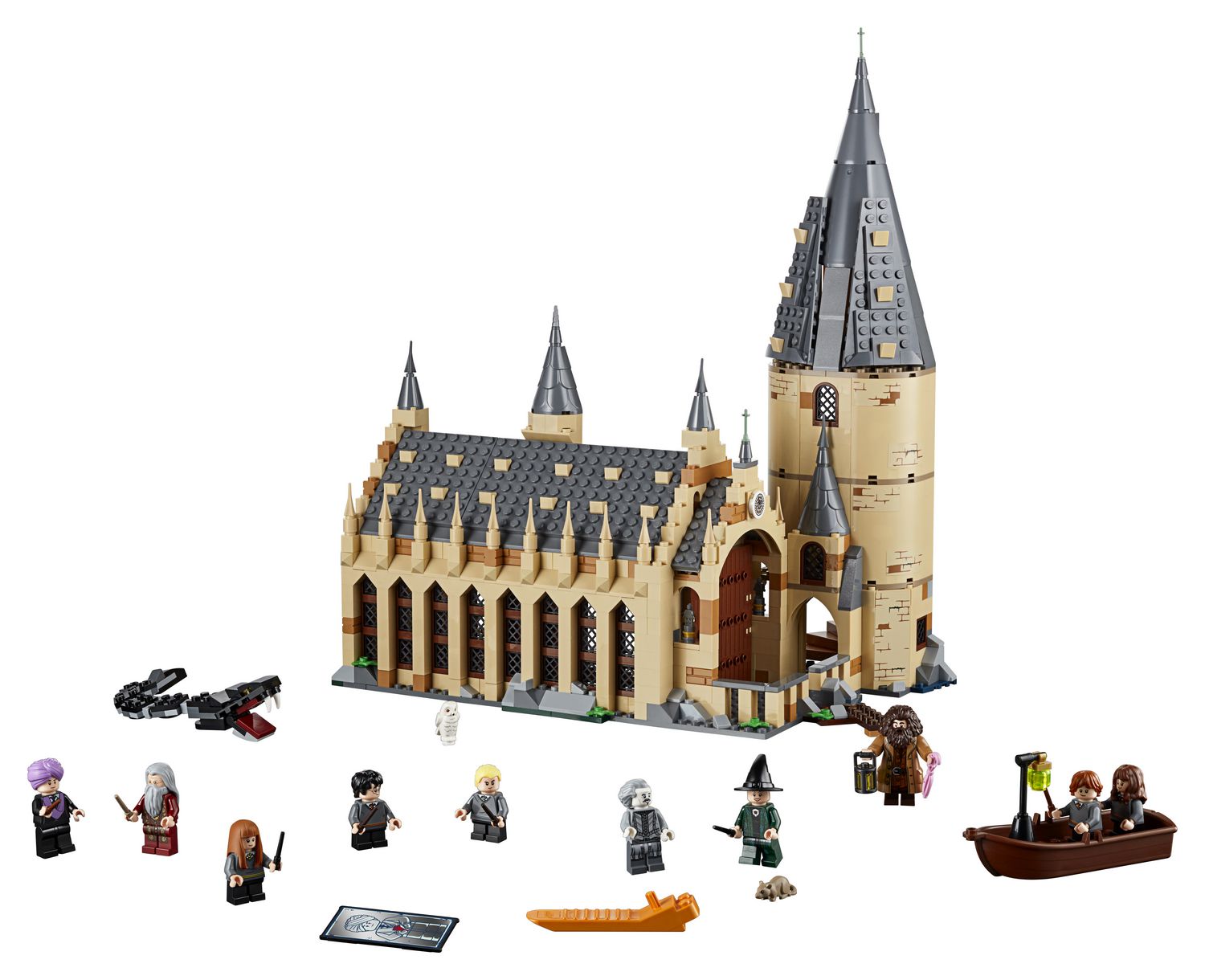LEGO Harry Potter Hogwarts Great Hall 75954 Building Kit (878 Piece)