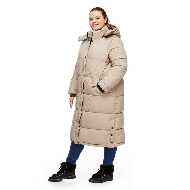 George Women's Long Puffer Jacket 