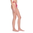 thumbnail image 2 of No Boundaries Women's Side Tie Bikini Bottom, 2 of 6