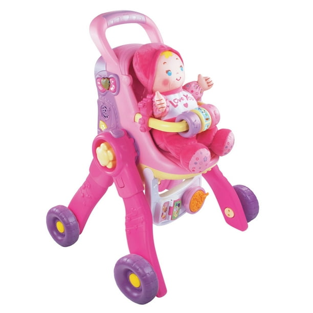 VTech® Baby Amaze 3-in-1 Care & Learn Doll Stroller - French Version ...