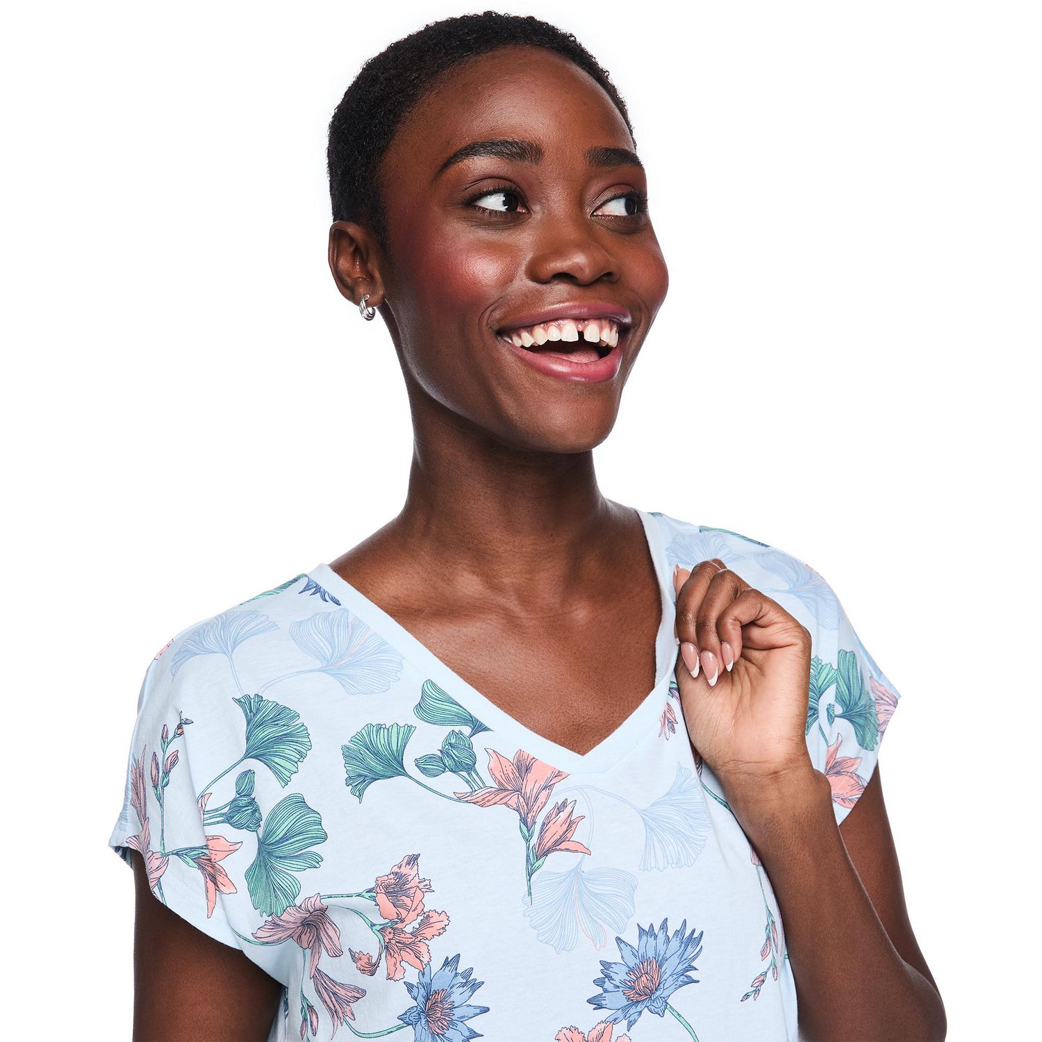 George Women's V-Neck Nightshirt