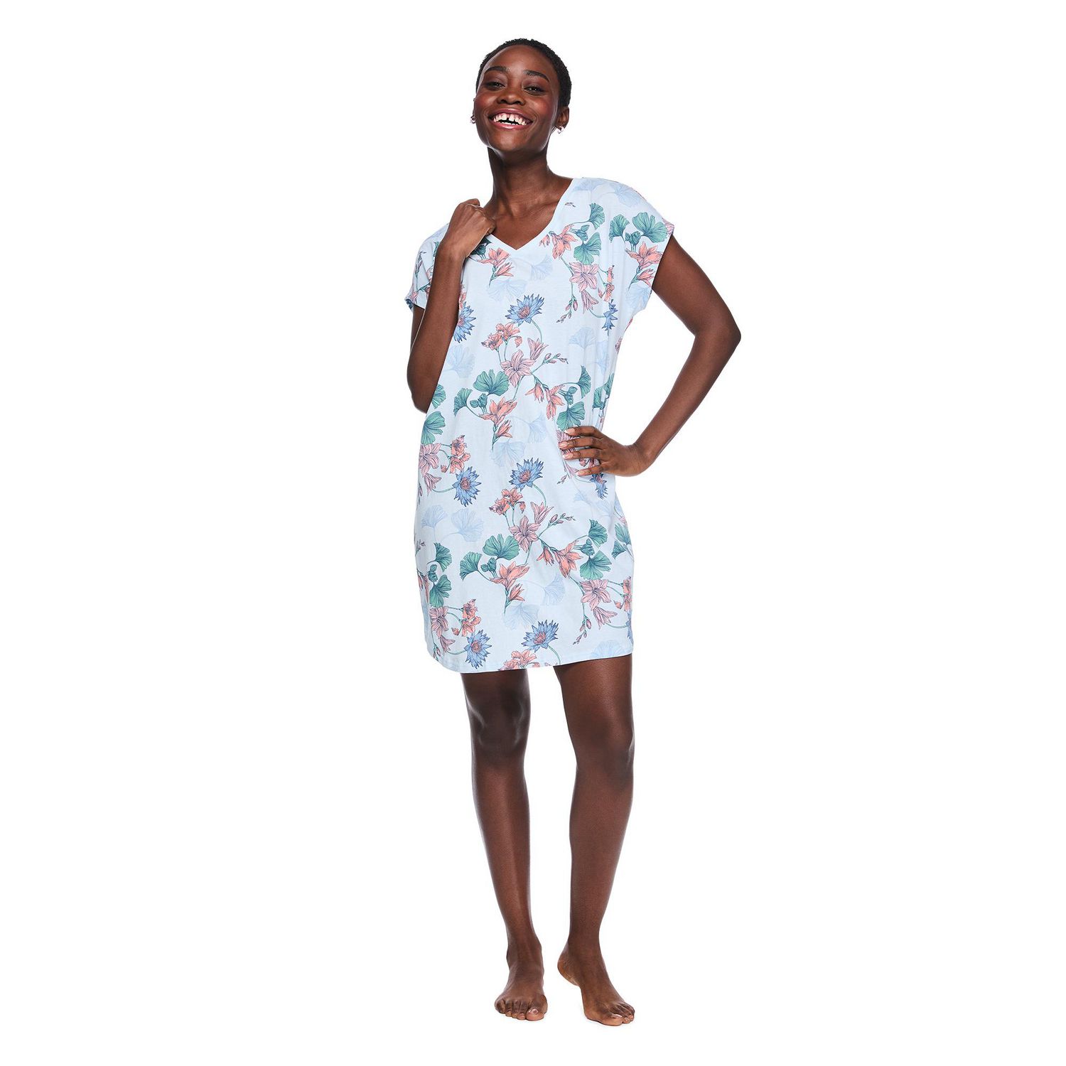 George Women's V-Neck Nightshirt