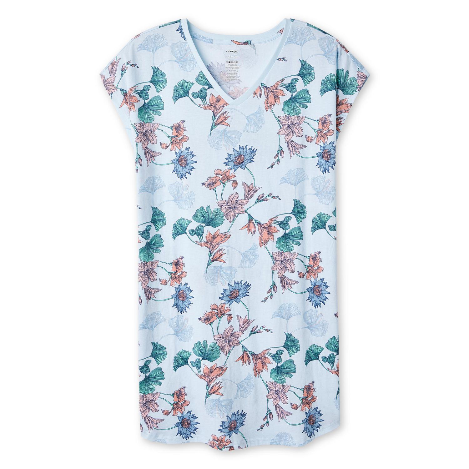 George Women's V-Neck Nightshirt
