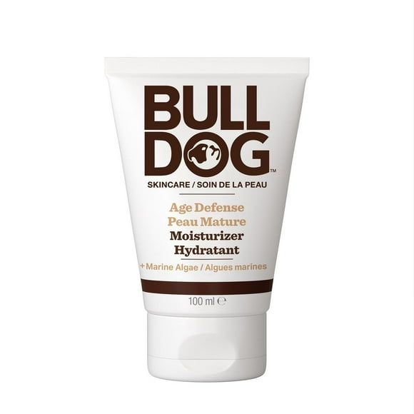 Soin hydratant anti-âge Age Defense de marque Bulldog 100 mL