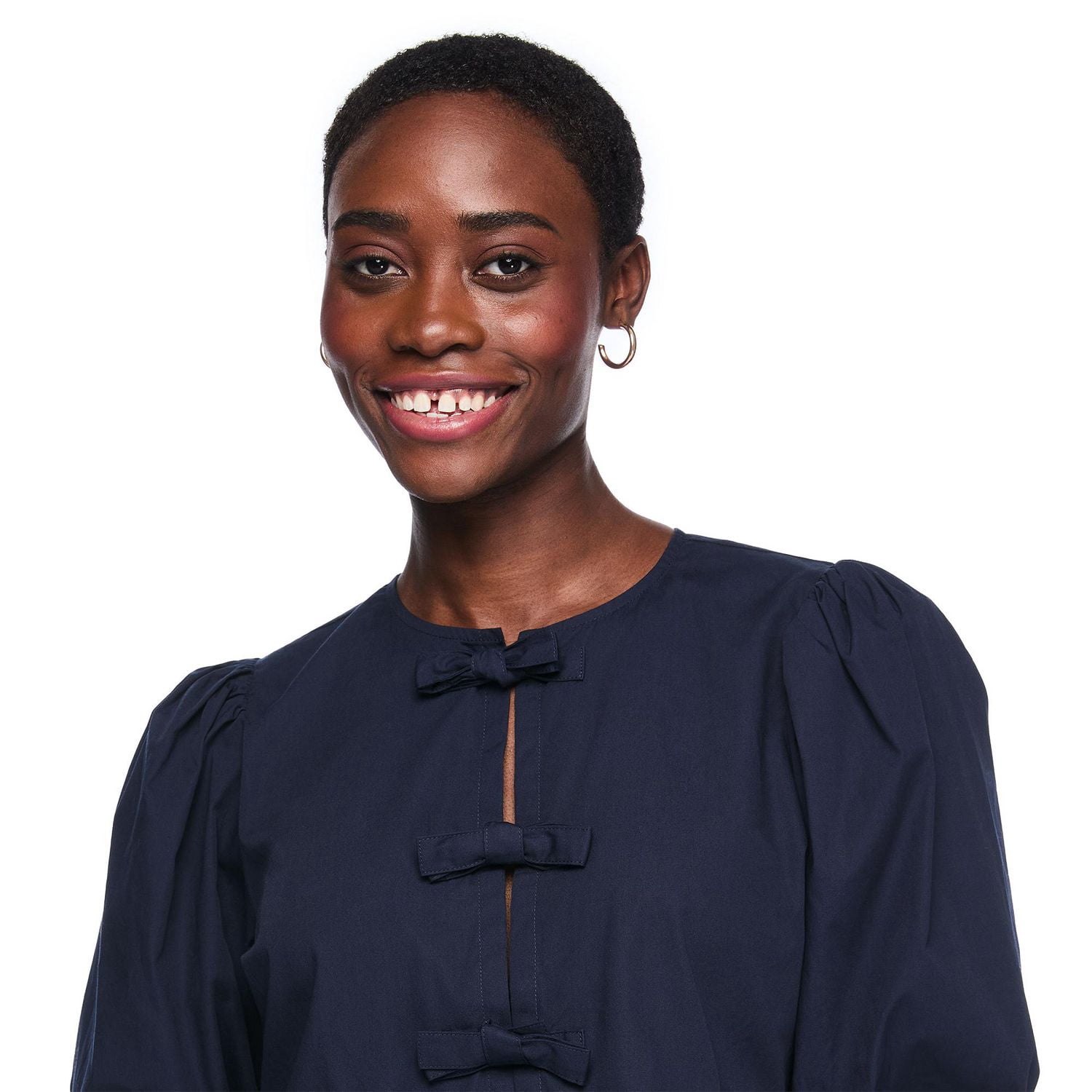 George Women's Bow Front Poplin Dress