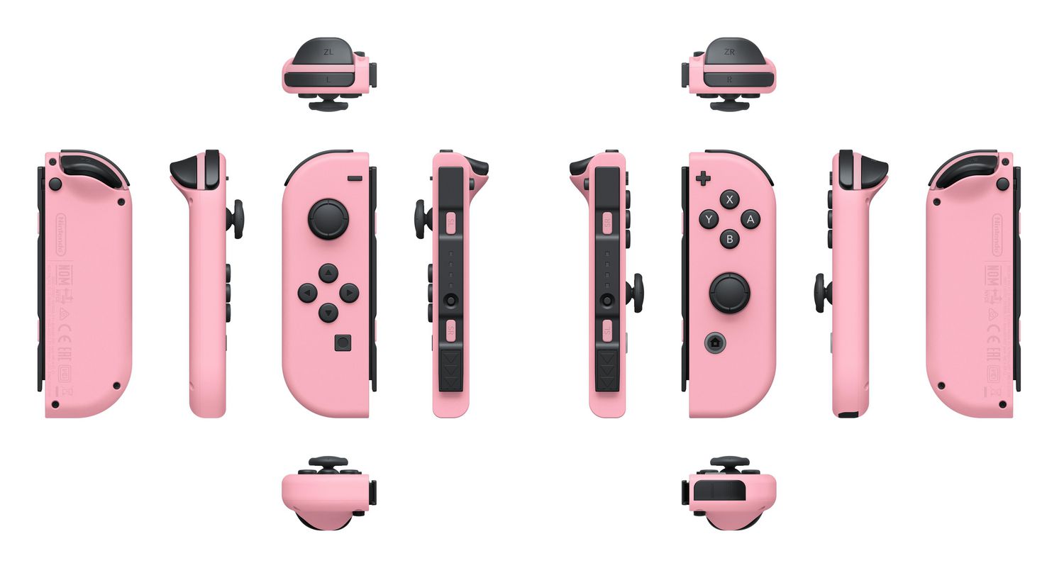 Joy-Con™ (L)/(R) - Pastel Pink/Pastel Yellow (Nintendo Switch