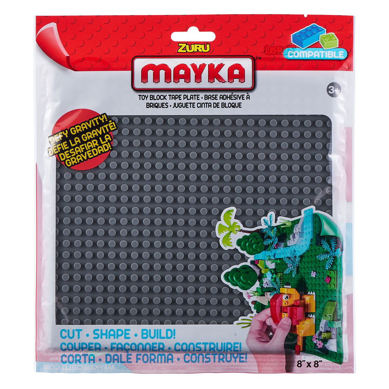 delvist godtgørelse Lionel Green Street Zuru Mayka ™ MAYKA™ Toy Block Tape Baseplate | Walmart Canada
