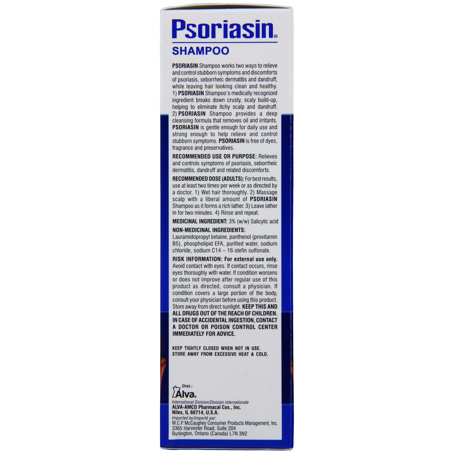 psoriasin shampoo walmart canada