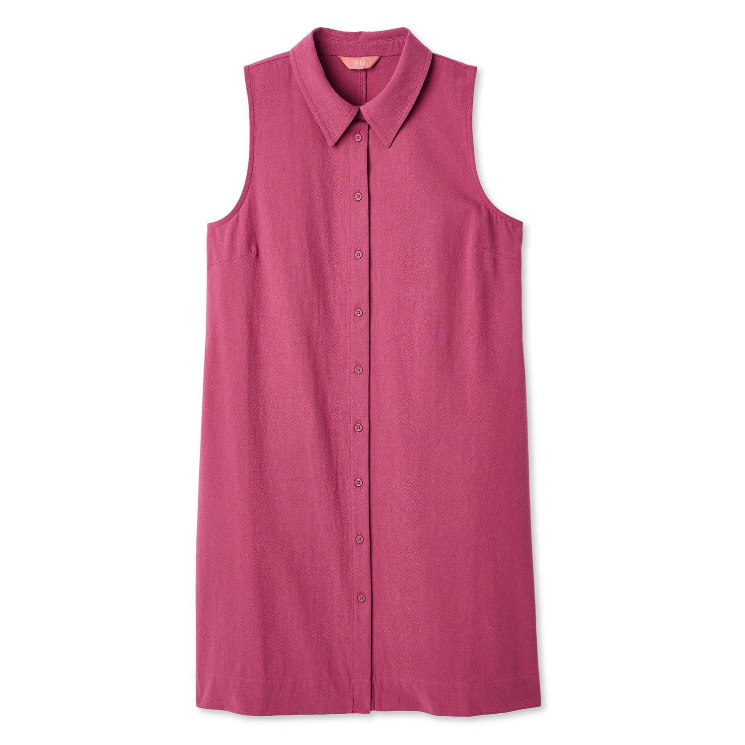Robe droite sans manches en lin Iyla pour femmes