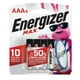 Piles alcalines AAA Energizer MAX, emballage de 4 Paquet de 4 piles – image 1 sur 9