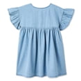 thumbnail image 2 of Robe en chambray George pour petites filles, 2 of 2